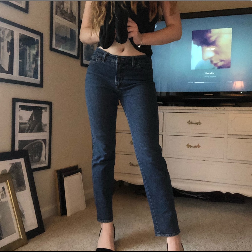 Dark Wash Boot Cut Just Cavalli 29 Jeans - Picture 6 of 8